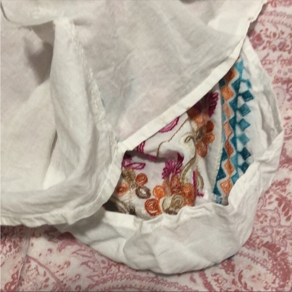 Lulu’s Ivory Cathedral Floral Embroidered Halter Shift Dress Womens Size… - Picture 11 of 11